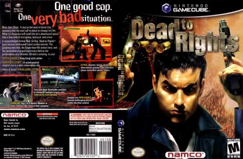 Dead to Rights (Europe) (En,Fr,Es,It) Cover - Click for full size image